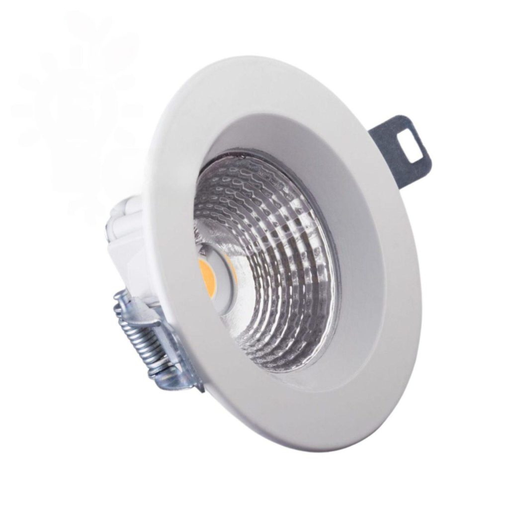چراغ سان لایت COB توکار دایره 3W برش 3/6 روی 4/2