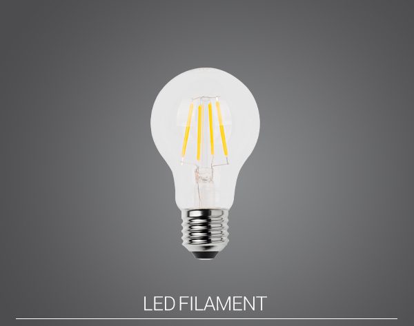 لامپ LED حبابی 4 وات A60 فیلامنتی رویالوکس E27