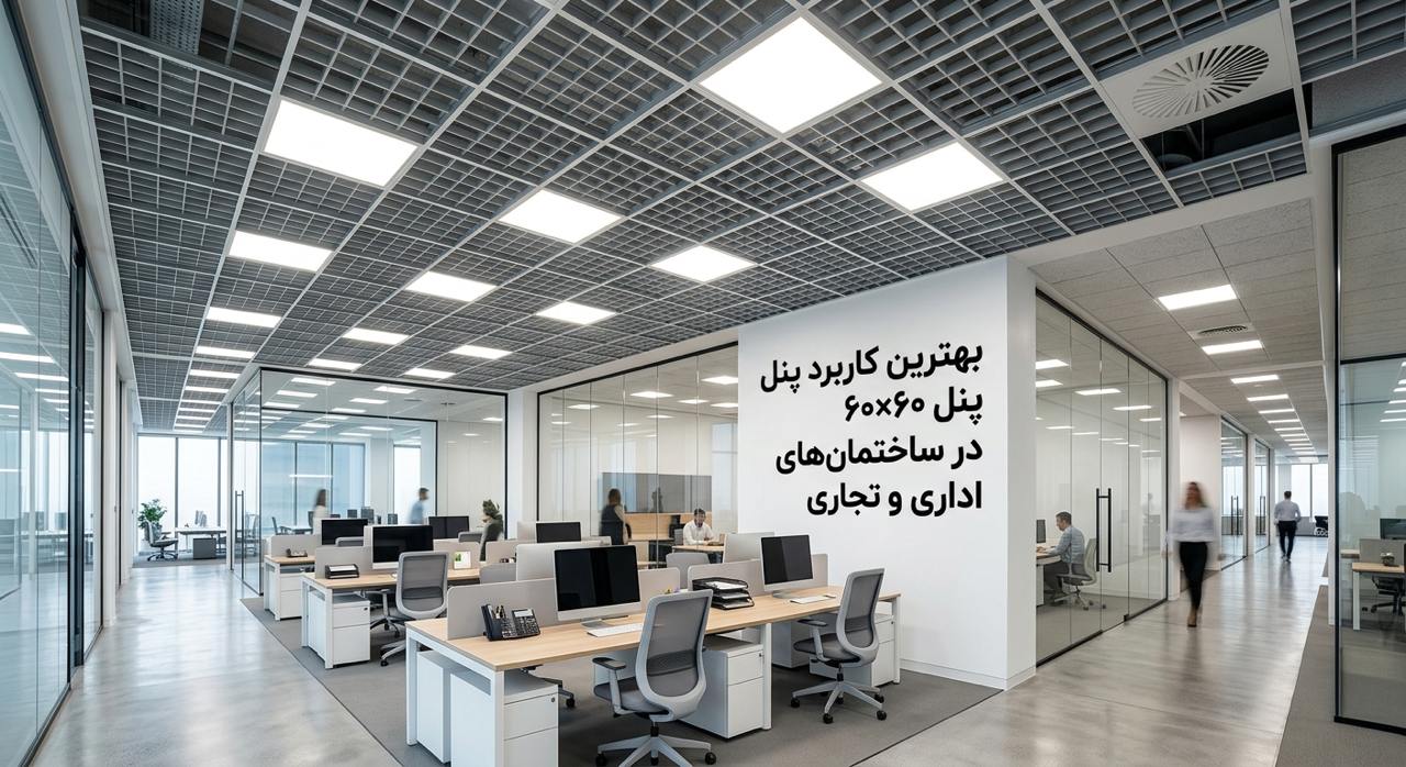 بهترین کاربرد پنل ۶۰×۶۰ در ساختمانهای اداری و تجاری